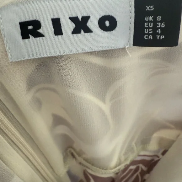 RIXO Maeve printed crepe midi dress - Picture 5 of 5